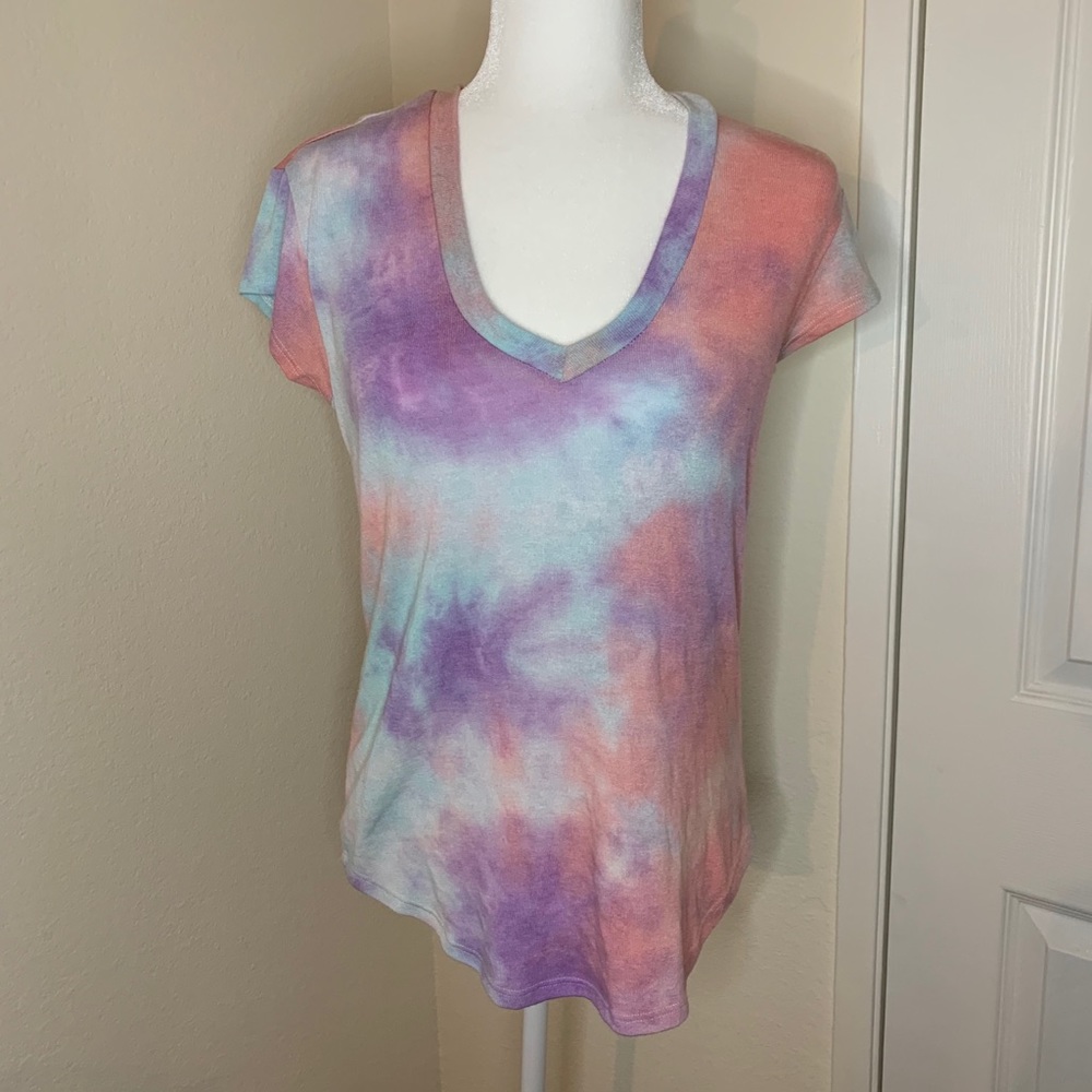 Enti tie dye short sleeve shirt